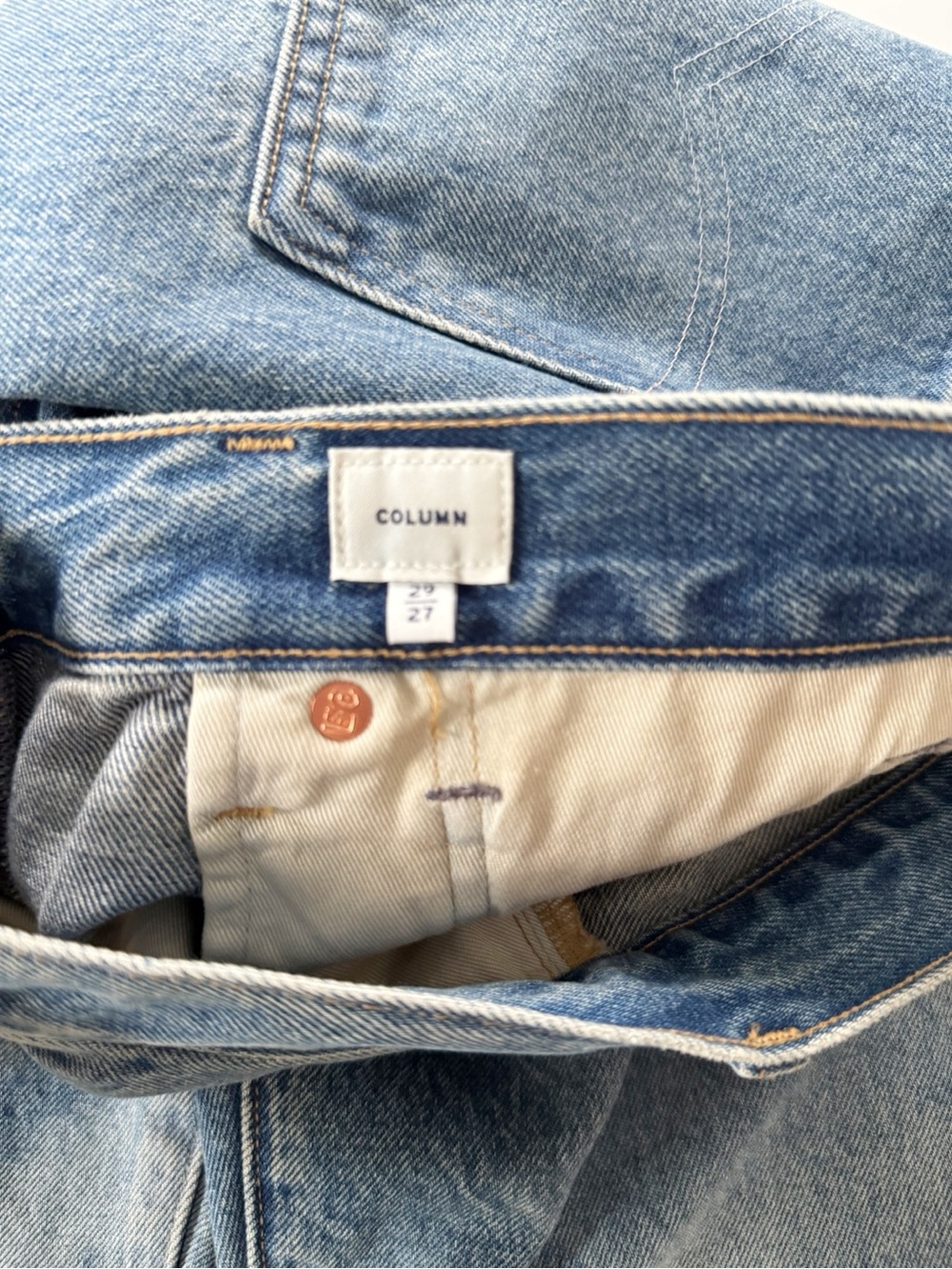 Levis Japanese Selvedge Column Jeans | 29 x 27 NWT - Picture 11 of 14